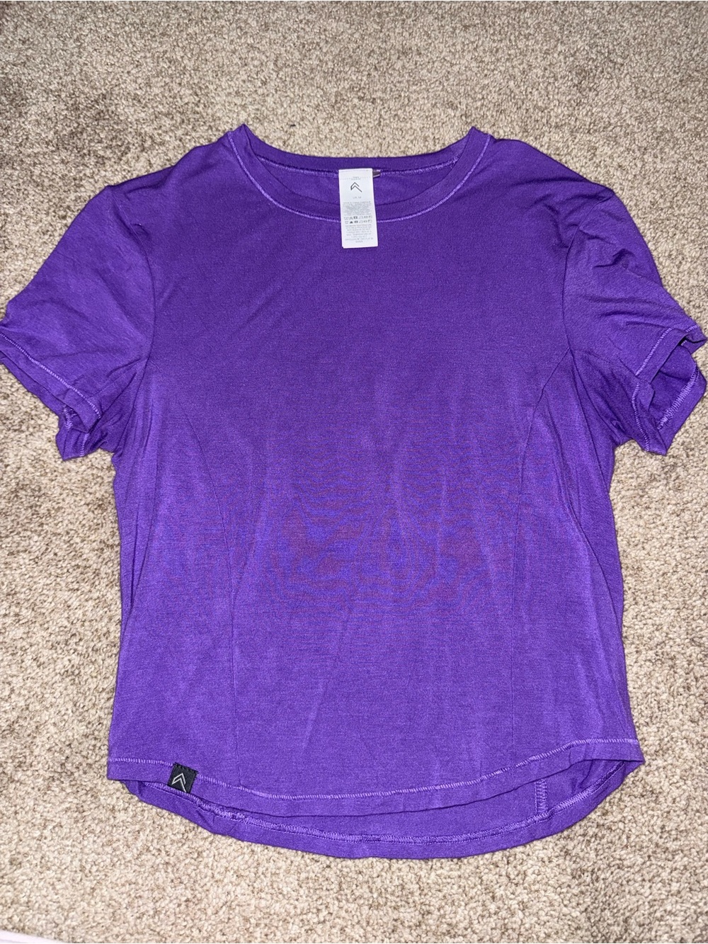 Purple Oner Active Mid short sleeve top